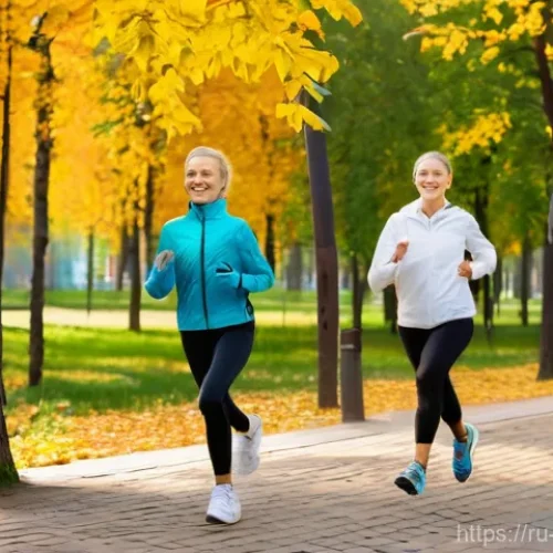 Home 17 예방의학과 건강증진 캠페인 - **Prompt 1: A Vibrant Community Embracing Proactive Health in a Russian Park**
A diverse group o...