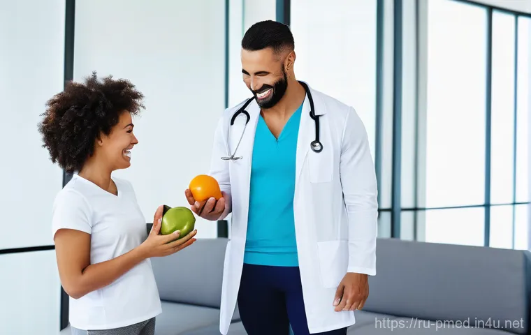 예방의학에서의 팀워크 중요성 - The Unified Health Team**
A vibrant, optimistic image depicting a diverse group of health professio...